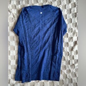 Lululemon swifly Blue Long Sleeve Tops